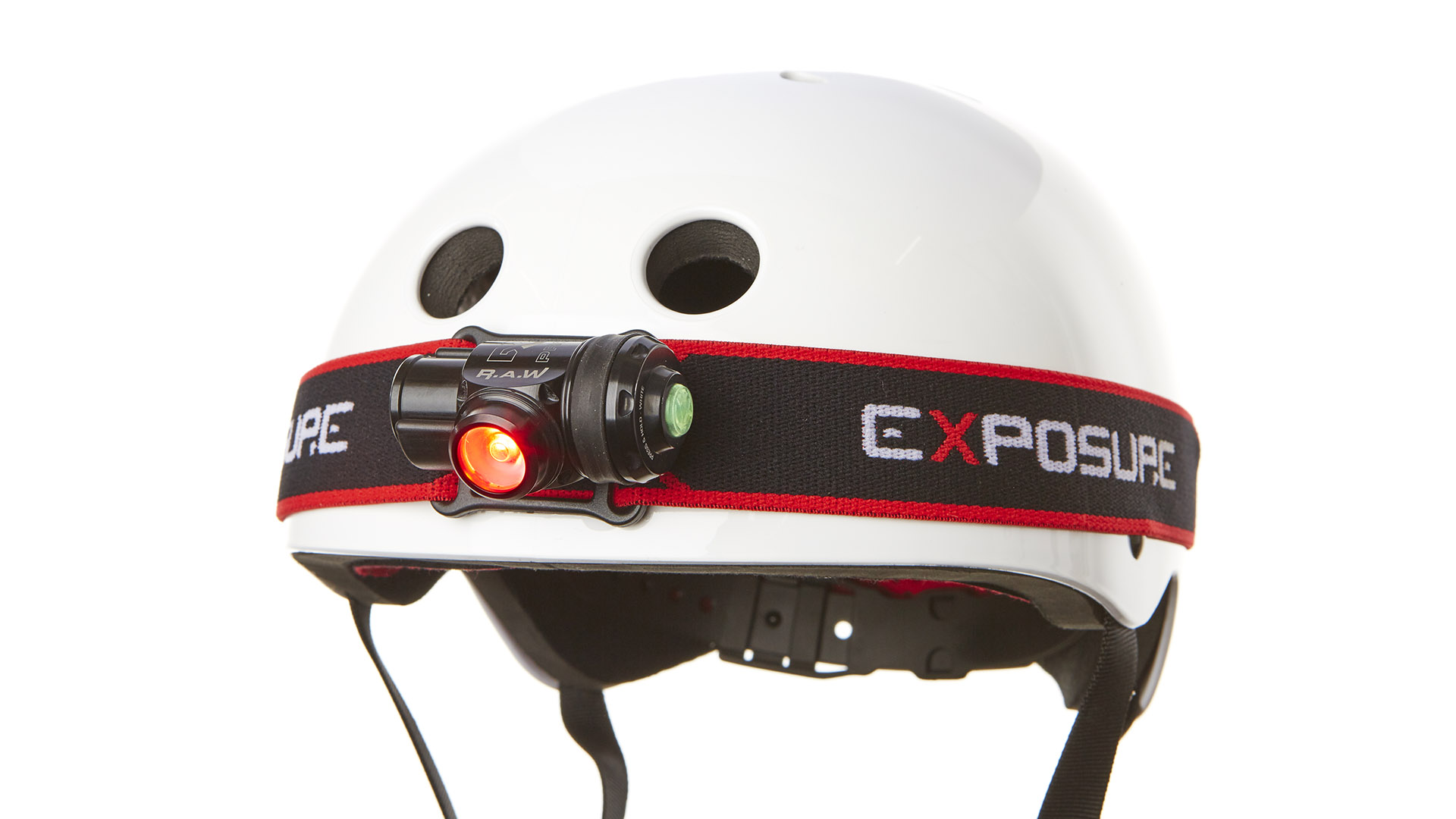 USE Exposure Raw Pro Red and White LED Head Torch